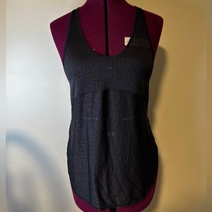 Lululemon sheer tank top in black